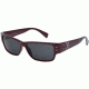 Police 1597 Sunglasses, Black-Burgundy Frame