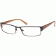 Police 2968 Eyeglasses Frame, Shiny Brown