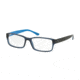Polo Eyeglass Frames PH2065 5563-56 - Shiny Trasparent Blue Frame