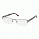 Polo PH 1075 Eyeglasses Styles Gunmetal Frame w/Non-Rx 53 mm Diameter Lenses, 9002-5317