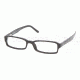 Polo PH2024 SV Prescription Eyeglasses - Shiny Black Demo Lens Frame / 50 mm Prescription Lenses, 5001-5016