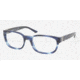 Polo PH2032 Progressive Eyeglasses, Striped Blue Frame / 53 mm Prescription Lenses, 5196-5319