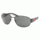 Polo PH3052 Progressive Sunglasses - Shiny Black Frame / 65 mm Prescription Lenses, 900387-6515