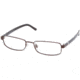 Polo PH1048 Progressive Eyeglasses, Brown Frame / 52 mm Prescription Lenses, 9013-5217
