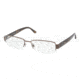Polo PH1115 Eyeglass Frames 9013-5217 - Brushed Brown Frame, Demo Lens Lenses