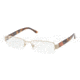 Polo PH1115 Eyeglass Frames 9116-5217 - Light Gold Frame, Demo Lens Lenses