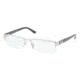 Polo PH1123 Eyeglass Frames 9001-5417 - Brushed Silver Frame