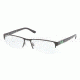 Polo PH1123 Eyeglass Frames 9003-5417 - Shiny Black Frame
