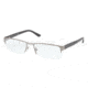 Polo PH1123 Eyeglass Frames 9050-5417 - Matte Gunmetal Frame, Demo Lens Lenses