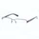 Polo PH1143 Single Vision Prescription Eyeglasses 9264-53 - Semi Shiny Dark Blue Frame