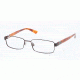 Polo PH1144 Progressive Prescription Eyeglasses 9265-52 - Semi Shiny Dark Brown Frame
