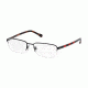 Polo PH1146 Single Vision Prescription Eyeglasses 9258-53 - Shiny Black Frame