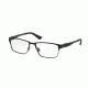 Polo PH1147 Single Vision Prescription Eyeglasses 9303-54 - Matte Blue Frame