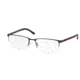 Polo PH1150 Single Vision Prescription Eyeglasses 9279-53 - Matte Blue Frame