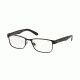 Polo PH1157 Single Vision Prescription Eyeglasses 9038-53 - Matte Black Frame