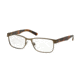 Polo PH1157 Single Vision Prescription Eyeglasses 9301-55 - Matte Brown Frame