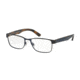 Polo PH1157 Single Vision Prescription Eyeglasses 9303-53 - Matte Navy Blue Frame