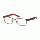 Polo PH1157 Single Vision Prescription Eyeglasses 9307-53 - Matte Dark Gunmetal Frame