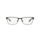 Polo PH1157 Single Vision Prescription Eyeglasses, 57mm, Matte Black, PH1157-9038-57-SV