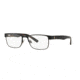 Polo PH1157 Single Vision Prescription Eyeglasses, 57mm, Matte Black, PH1157-9038-57-SV
