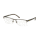 Polo PH1161 Eyeglass Frames 9157-53 - Brushed Shin Dark Gunmetal Frame