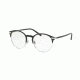 Polo PH1170 Single Vision Prescription Eyeglasses 9267-49 - Matte Black Frame