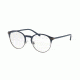 Polo PH1170 Single Vision Prescription Eyeglasses 9305-49 - Matte Blue Frame