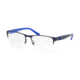 Polo PH1191 Eyeglass Frames 9303-53 - Matte Navy Blue