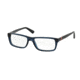 Polo PH2104 Progressive Prescription Eyeglasses 5276-52 - Blue Transparent Frame, Demo Lens Lenses
