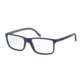 Polo PH2126 Progressive Prescription Eyeglasses 5525-53 - Matte Blue Frame
