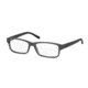 Polo PH2132 Single Vision Prescription Eyeglasses 5524-55 - Matte Crystal Grey Frame