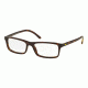 Polo PH2152 Single Vision Prescription Eyeglasses 5003-52 - Shiny Dark Havana Frame