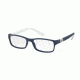 Polo PH2154 Eyeglass Frames 5675-54 - Matte Navy Blue Frame
