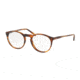 Polo PH2180 Eyeglass Frames 5007-52 - Striped Havana Frame