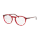 Polo PH2180 Eyeglass Frames 5458-50 - Red Frame