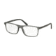 Polo PH2197 Eyeglass Frames 5696-54 - Matte Trasparent Grey Frame