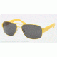 Polo PH3080 Single Vision Prescription Sunglasses PH3080-924187-59 - Lens Diameter 59 mm, Lens Diameter 59 mm, Frame Color Matte Yellow