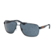 Polo PH3088 Single Vision Prescription Sunglasses PH3088-911987-65 - Lens Diameter 65 mm, Frame Color Matte Blue