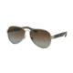 Polo PH3096 Single Vision Prescription Sunglasses PH3096-9010T5-59 - Lens Diameter 59 mm, Frame Color Matte Silver