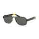 Polo PH3097 Single Vision Prescription Sunglasses PH3097-930487-59 - Lens Diameter 59 mm, Frame Color Semishiny Black