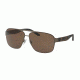 Polo PH3105 Single Vision Prescription Sunglasses PH3105-912573-62 - Lens Diameter 62 mm, Frame Color Matte Brown