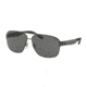 Polo PH3105 Single Vision Prescription Sunglasses PH3105-915787-62 - Lens Diameter 62 mm, Frame Color Matte Dark Gunmetal