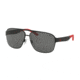 Polo PH3105 Single Vision Prescription Sunglasses PH3105-931987-62 - Lens Diameter 62 mm, Frame Color Rubber Black