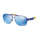 Polo PH3105 Single Vision Prescription Sunglasses PH3105-932255-62 - Lens Diameter 62 mm, Frame Color Rubber Royal Blue