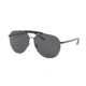 Polo PH3106 Progressive Prescription Sunglasses PH3106-926787-60 - Lens Diameter 60 mm, Frame Color Semishiny Black