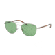 Polo PH3107 Progressive Prescription Sunglasses PH3107-932671-55 - Lens Diameter 55 mm, Frame Color Aged Silver