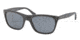 Polo PH4071 Single Vision Prescription Sunglasses PH4071-528487-5519 - Lens Diameter 55 mm, Frame Color Matte Black