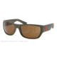 Polo PH4074 Bifocal Prescription Sunglasses PH4074-521673-63 - Lens Diameter 63 mm, Frame Color Olive Green