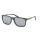 Polo PH4088 Sunglasses 54216G-55 - Matte Grey Frame, Green Lenses