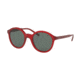 Polo PH4112 Single Vision Prescription Sunglasses PH4112-545871-50 - Lens Diameter 50 mm, Frame Color Shiny Crystal Red